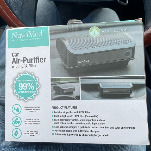 Nuvo med car air purifier - Picture 2 of 4